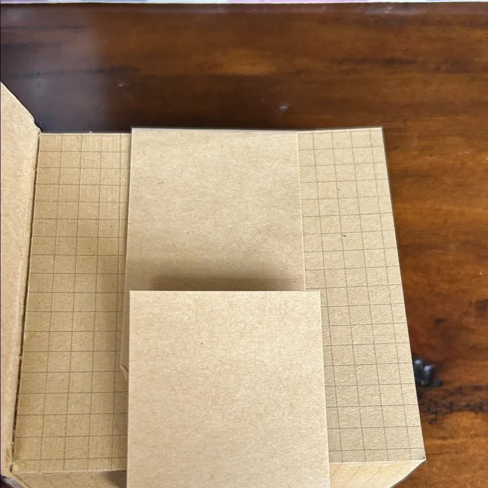Spice Co Rough Book Sticky with Kraft Grid NEW